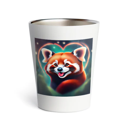 かわいいレッサーパンダワールド Thermo Tumbler