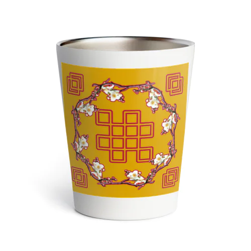 Chinese Plum Thermo Tumbler