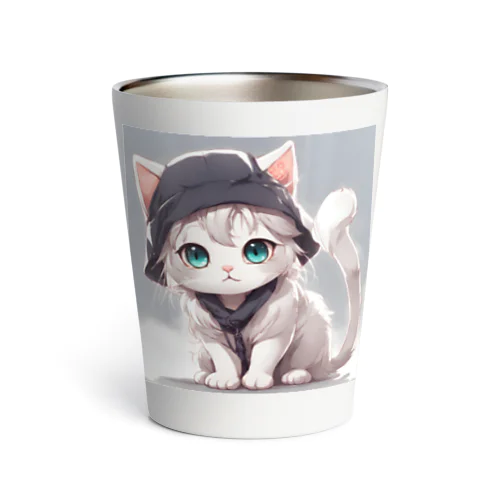 見つめて猫 Thermo Tumbler