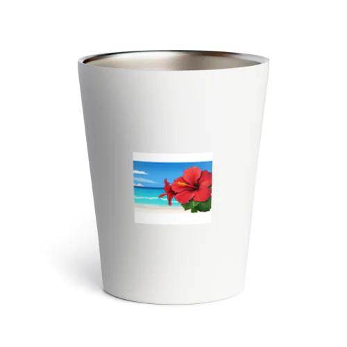 ハイビスカス　リゾート　🌺　🏝️ Thermo Tumbler