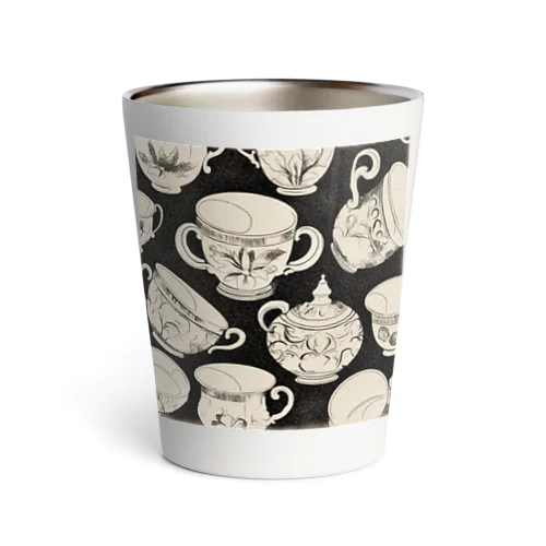 花の詩カップ(The Flower Poetry Cup) Thermo Tumbler