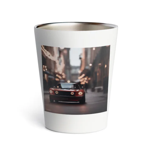 車とネオン Thermo Tumbler