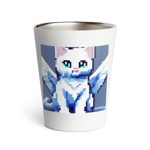 多分助けてくれるタイプの猫 Thermo Tumbler