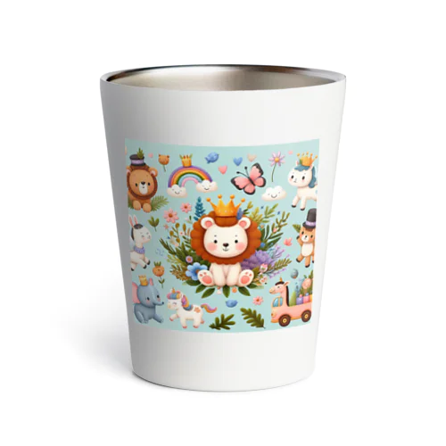 ゆかいなZOO Thermo Tumbler