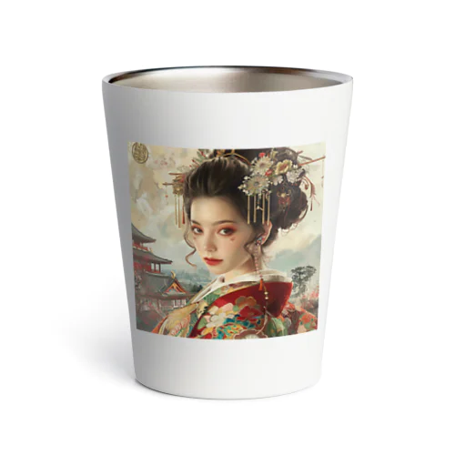 日本のAIアート世界へ羽ばたけ アメジスト 2846 Thermo Tumbler