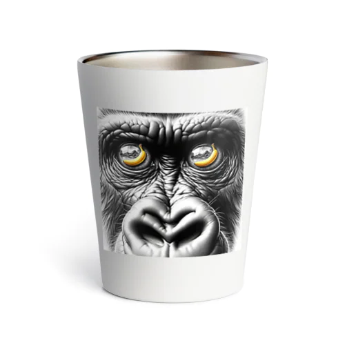 The Mighty Gorilla Banana Thermo Tumbler