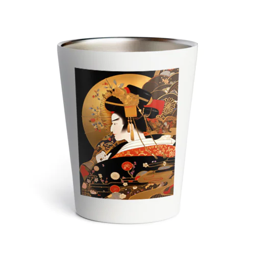 聖徳太子絵伝金蒔絵　Tomoe bb 2712 Thermo Tumbler