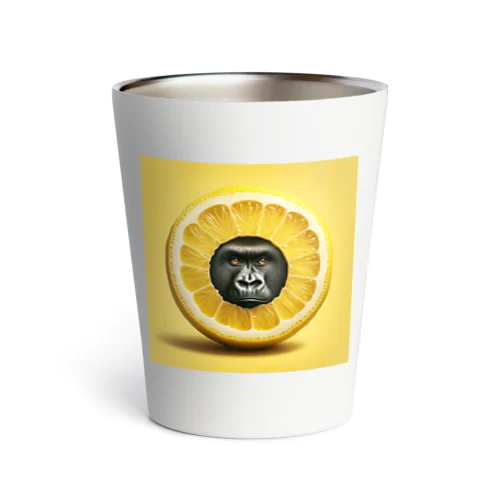 The Mighty Gorilla Lemon  Thermo Tumbler