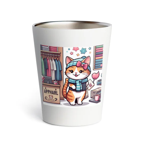 ねこ🐾 Thermo Tumbler