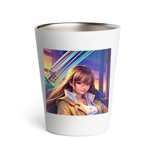 可愛い女の子 Thermo Tumbler