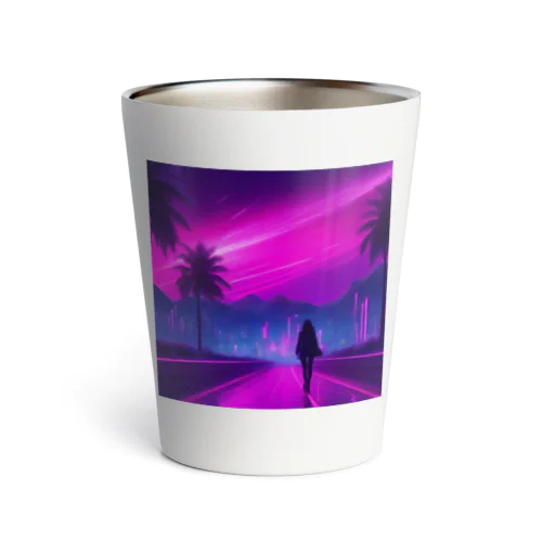 夜のネオン Thermo Tumbler