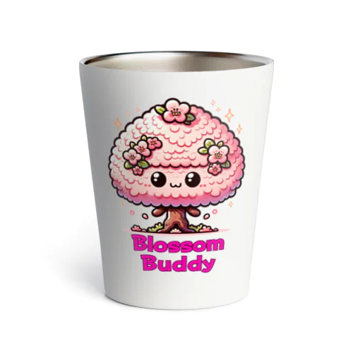 Blossom Buddy🌸 Sakura Smiles~1 Thermo Tumbler