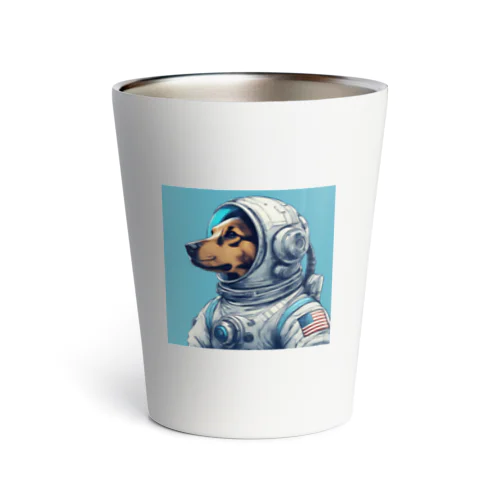 Space Dog Thermo Tumbler