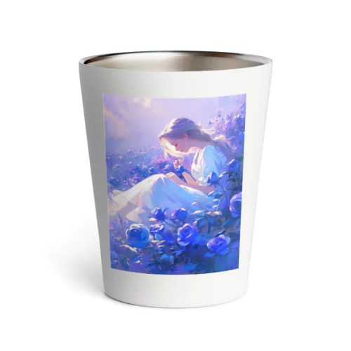 薔薇の香りに包まれて　BLUE PLUM  691 Thermo Tumbler