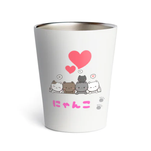 にゃんこズ Thermo Tumbler