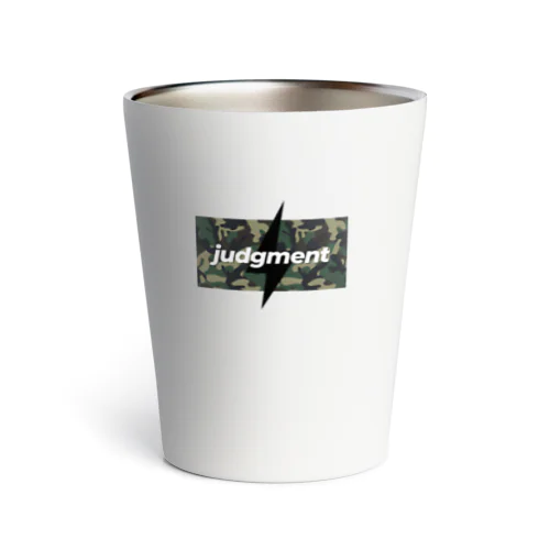 【judgment produce】judgment迷彩（緑） Thermo Tumbler