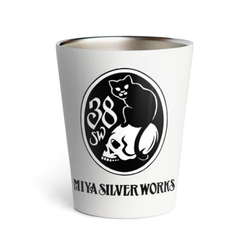 38 SILVER WORKS シンプル Thermo Tumbler