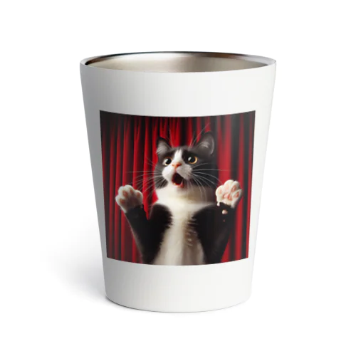 びっくり猫君 Thermo Tumbler