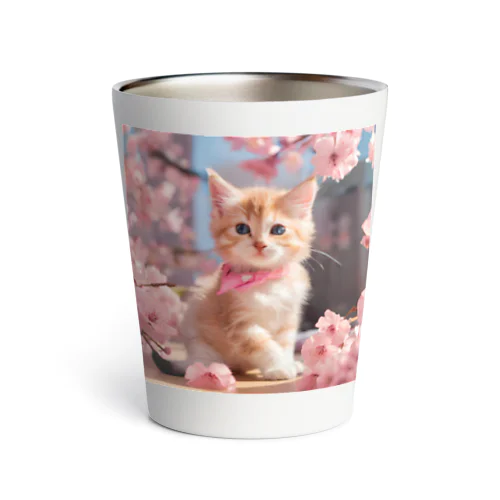 子猫グッズ Thermo Tumbler