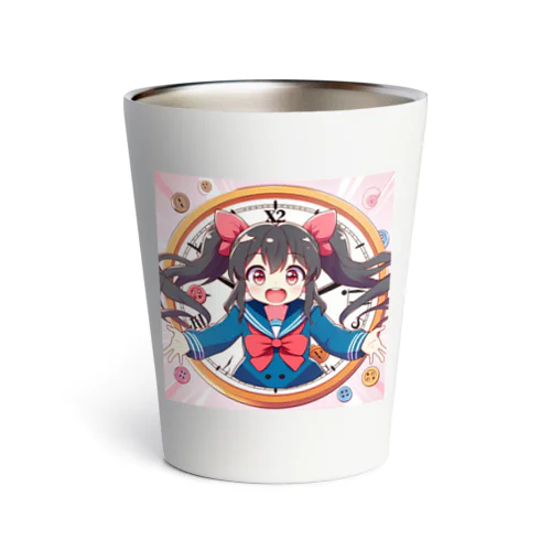 時をかける江東子ちゃん Thermo Tumbler