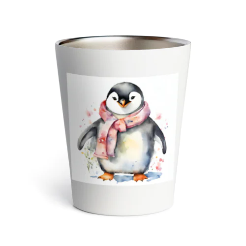 春を迎えるペンギン Thermo Tumbler