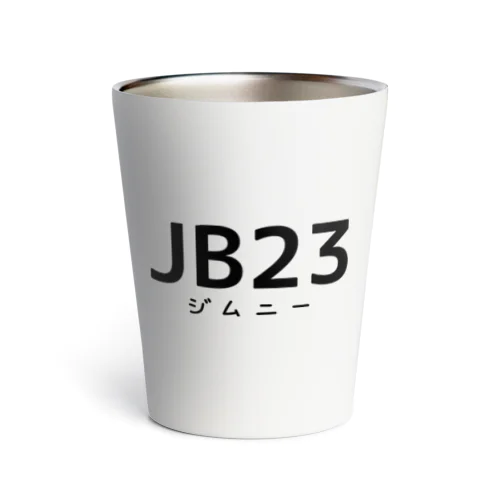 23 （文字色ブラック） Thermo Tumbler