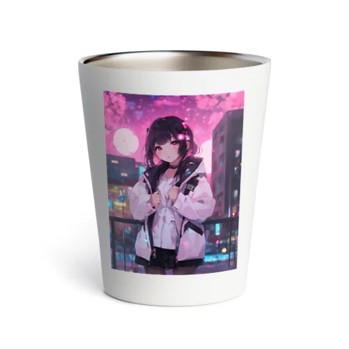 二次元の女の子 Thermo Tumbler