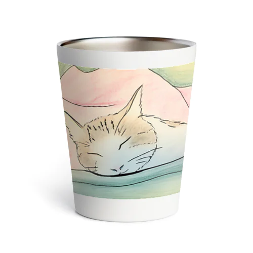 ねこ♡寝子 Thermo Tumbler