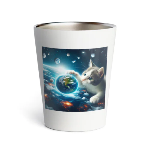 宇宙猫 Thermo Tumbler