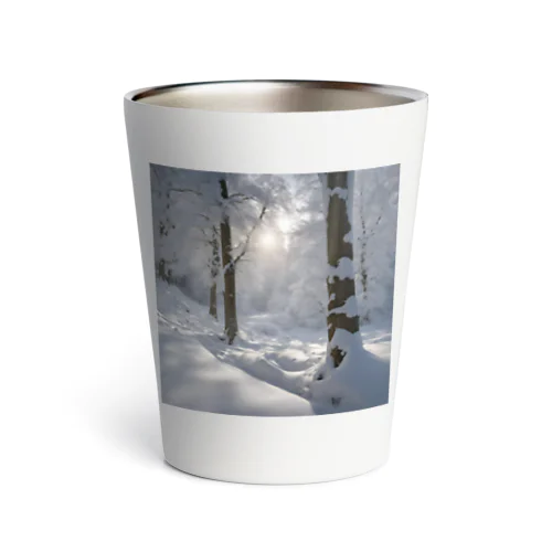 美しい雪景色グッズ Thermo Tumbler