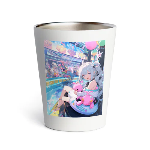 シ一バラダイスで遊ぼう　クニちゃん　2496 Thermo Tumbler