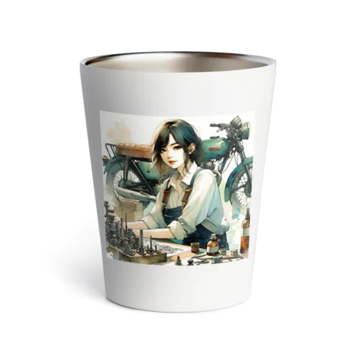 バイク女子サキ Thermo Tumbler