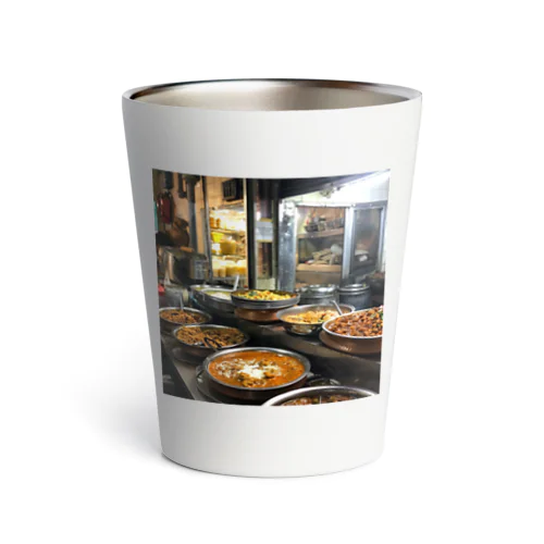 カレー屋店内の厨房風景　kouchan 1616 Thermo Tumbler