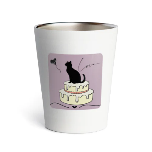 猫Cafe Thermo Tumbler