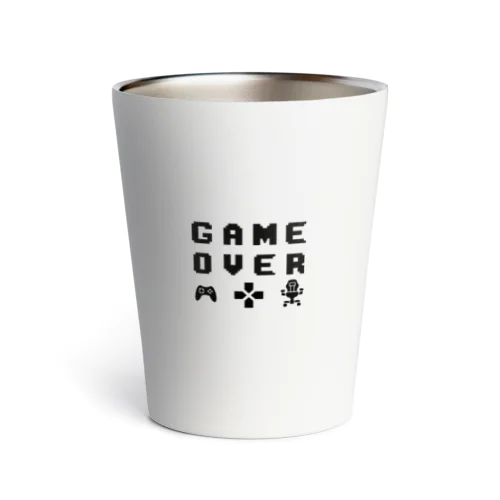 ゲームオーバー　game over　GAME OVER Thermo Tumbler