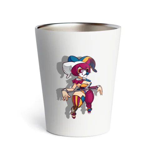 Clown girl  Thermo Tumbler