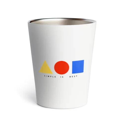 シンプルな形 Thermo Tumbler