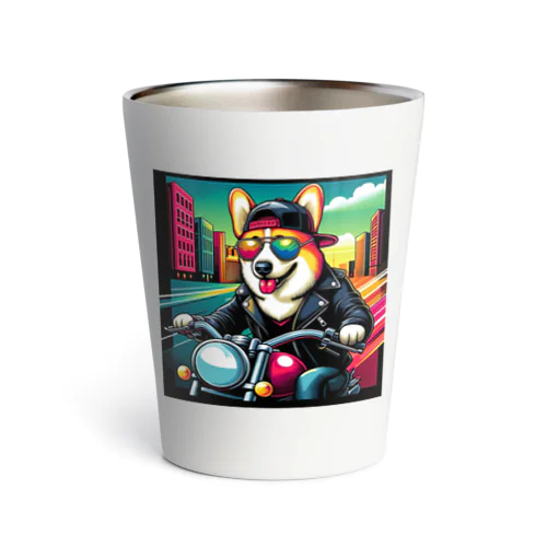 キャップ犬4 Thermo Tumbler