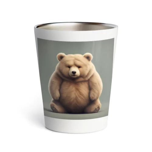 ぷにクマ🐻グッズ Thermo Tumbler