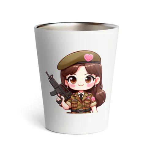 army girl Thermo Tumbler