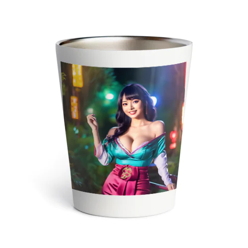 CuteOrientalGirl-A Thermo Tumbler