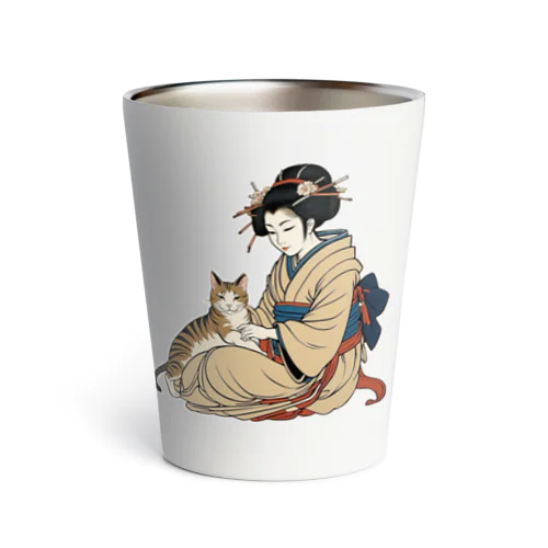 いつの時代も猫が好き Thermo Tumbler