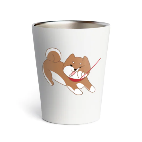 拒否犬柴ちゃん Thermo Tumbler