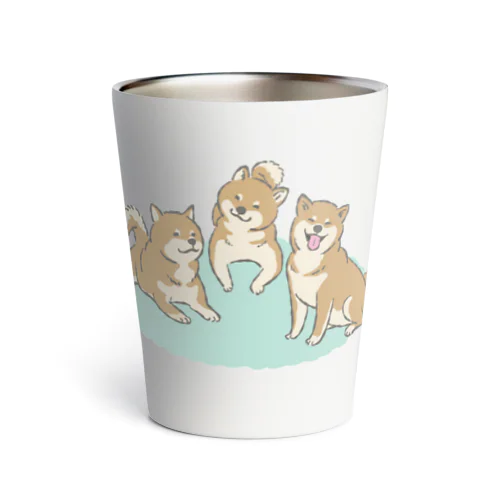 柴犬の芝居 Thermo Tumbler