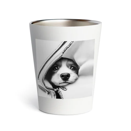 ジッパー犬 Thermo Tumbler