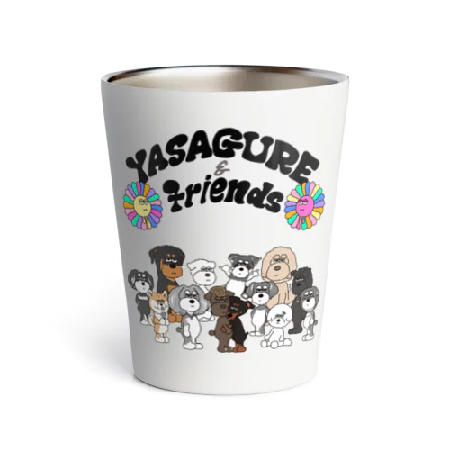 YASAGURE friends Thermo Tumbler