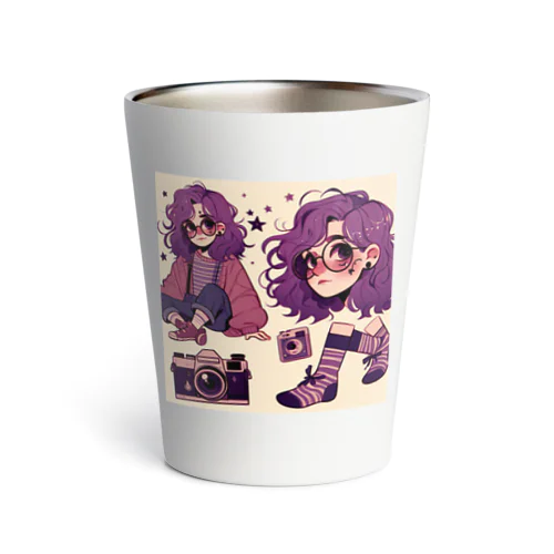 カメラと少女 Thermo Tumbler