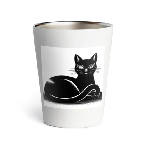 黒猫の誘惑 Thermo Tumbler