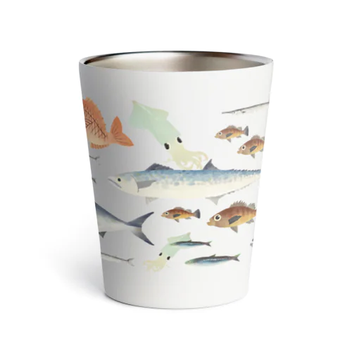 お魚まみれ Thermo Tumbler