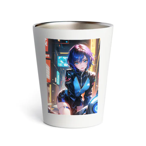 サイバーパンク　2次元美少女 Thermo Tumbler